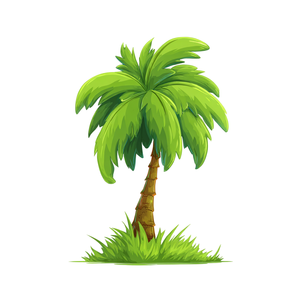 Palm tree vector illustration